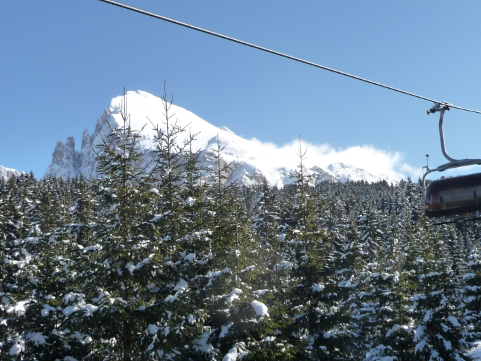 Dolomiti, Alpe di Siusi Gennaio